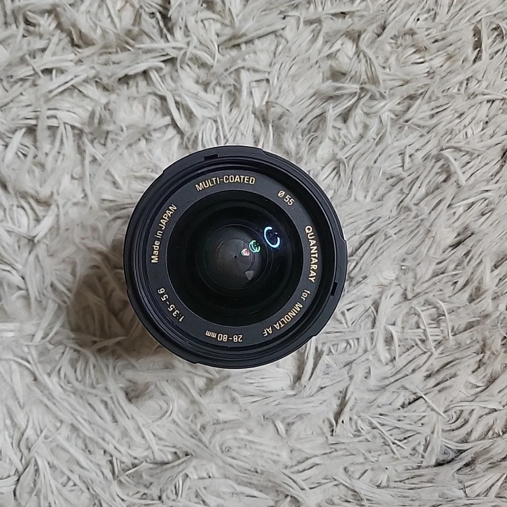 Quantaray for Minolta Lens 28-80mm Multi-coated 1:3-5-5.6 Made in Japan Camera